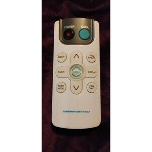 OEM Emerson Quiet Cool Remote Control 15,000 BTU Window Air Conditioner...